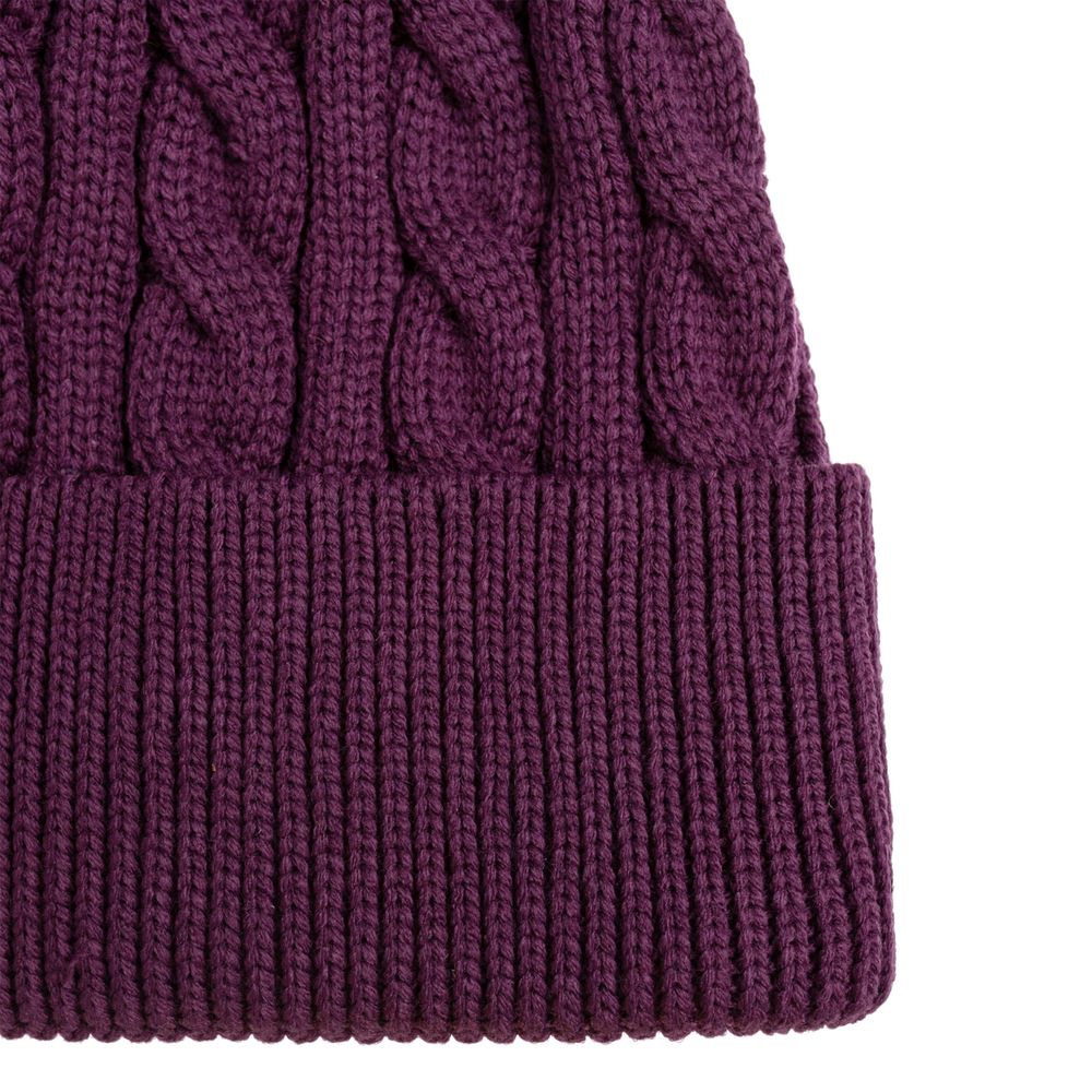 Шапка Heat Trick, баклажановая — изображение 4