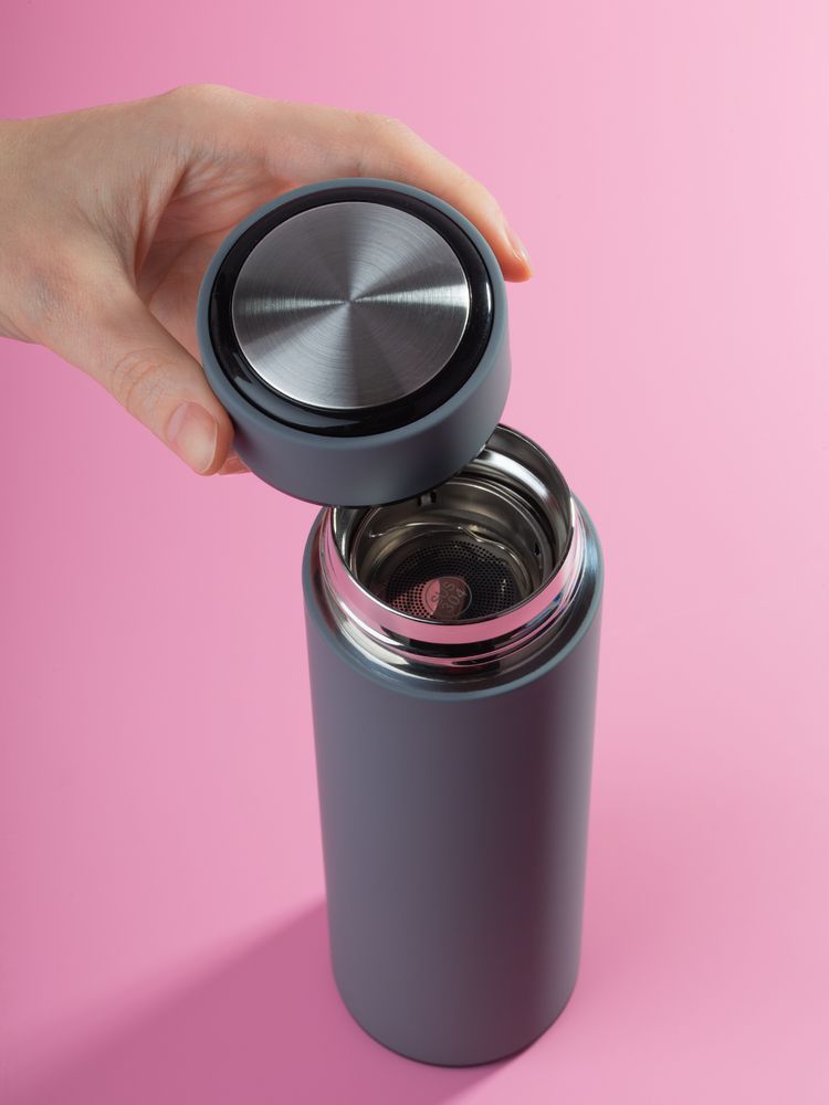 Термос с ситечком Percola, серый — изображение 12