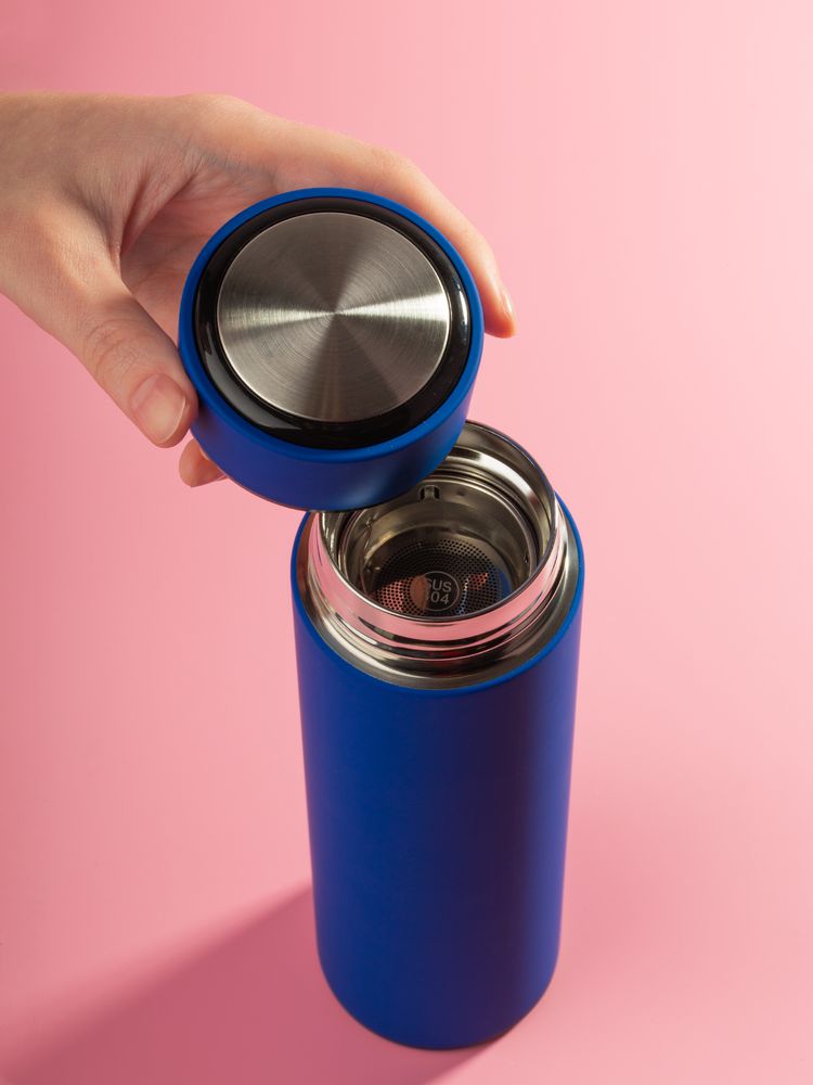 Термос с ситечком Percola, синий — изображение 12