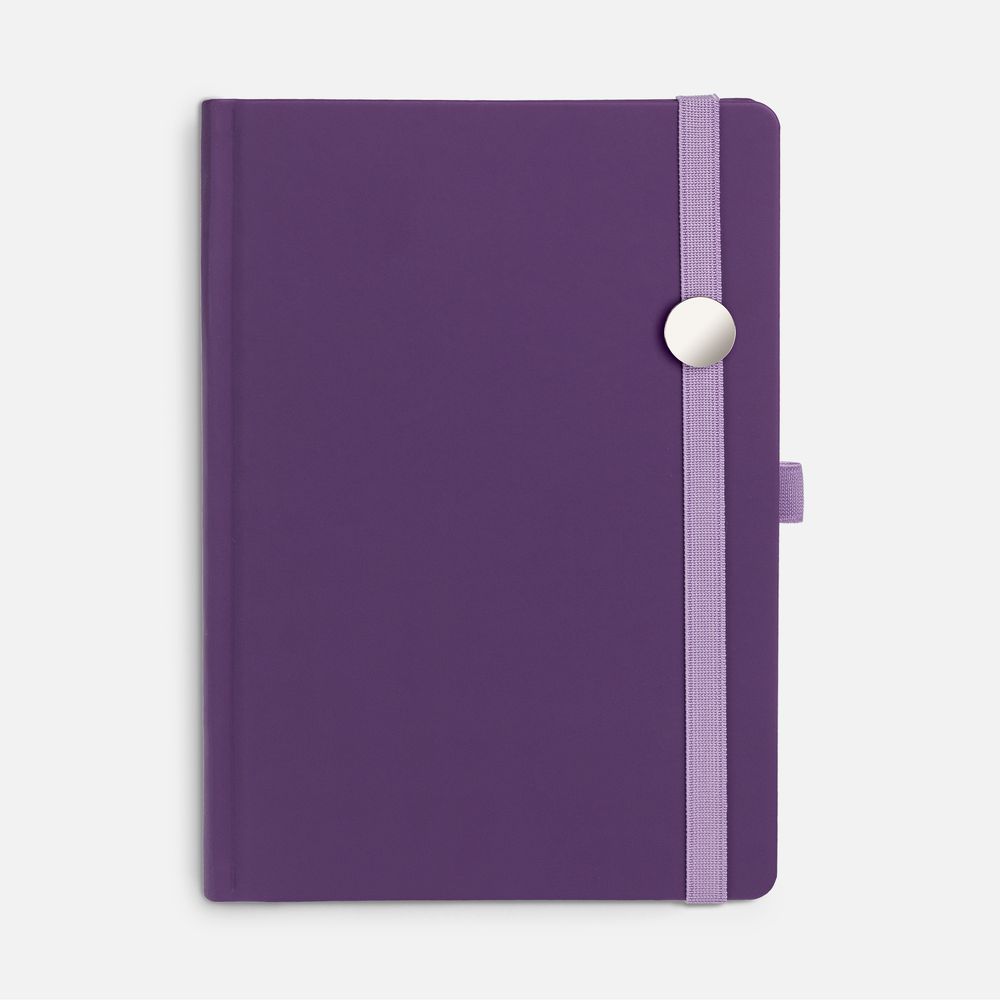 Ежедневник Favor Metal, недатированный, фиолетовый — изображение 3