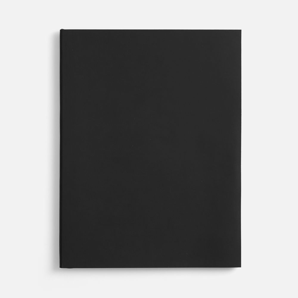 Ежедневник Flat Maxi, недатированный, черный — изображение 7