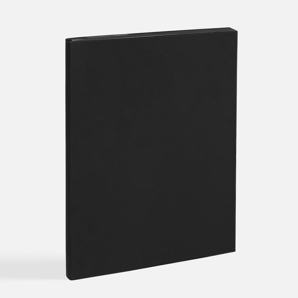 Ежедневник Flat Maxi, недатированный, черный — изображение 3
