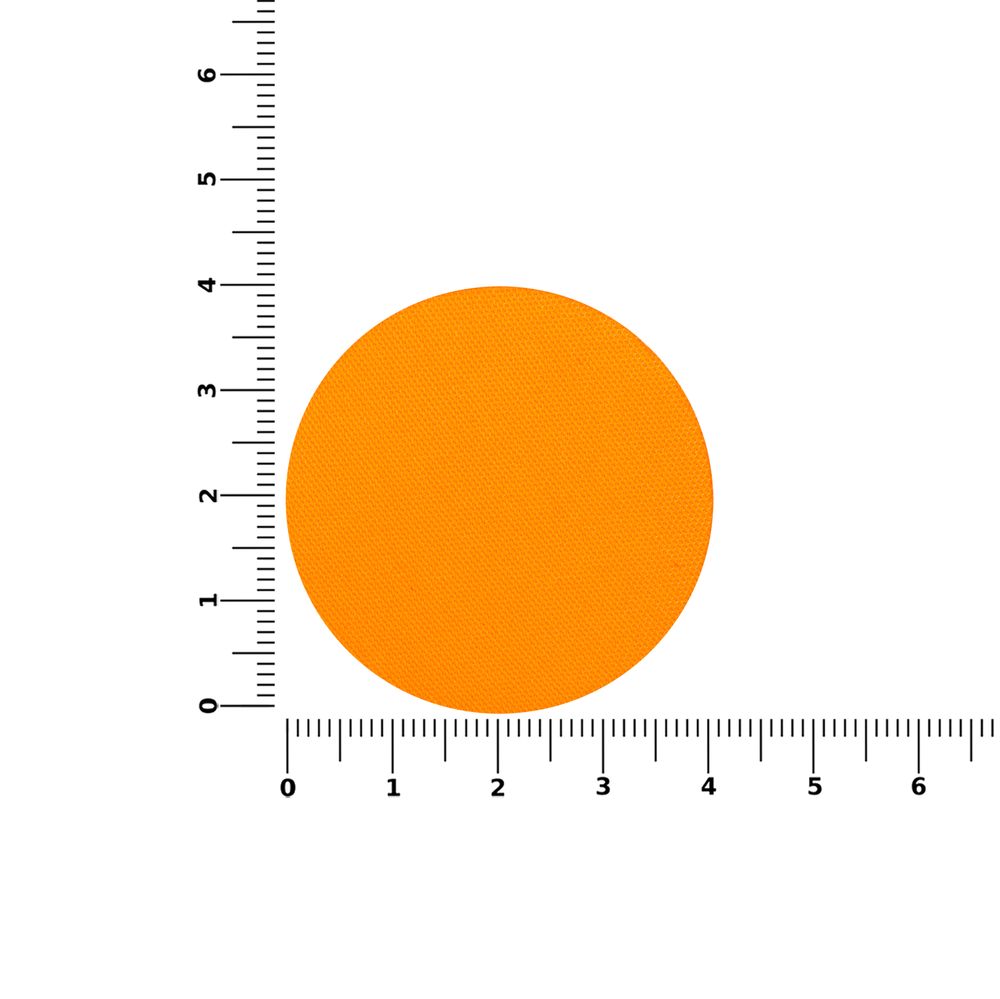Наклейка тканевая Lunga Round, M, оранжевый неон — изображение 4