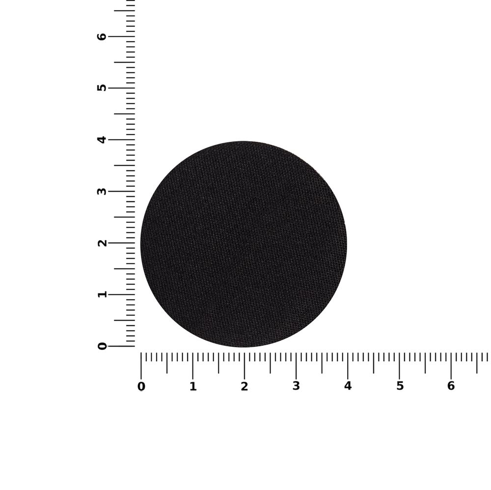 Наклейка тканевая Lunga Round, M, черная — изображение 4