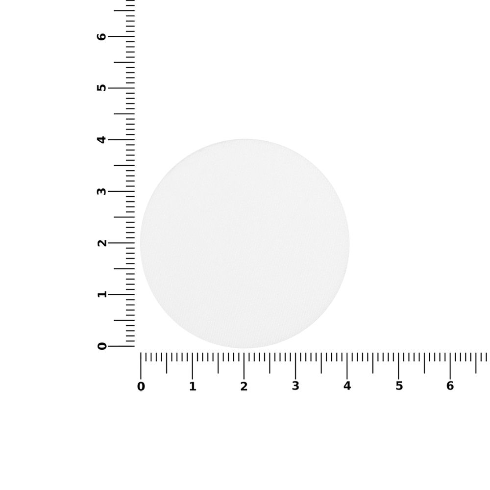 Наклейка тканевая Lunga Round, M, белая — изображение 4