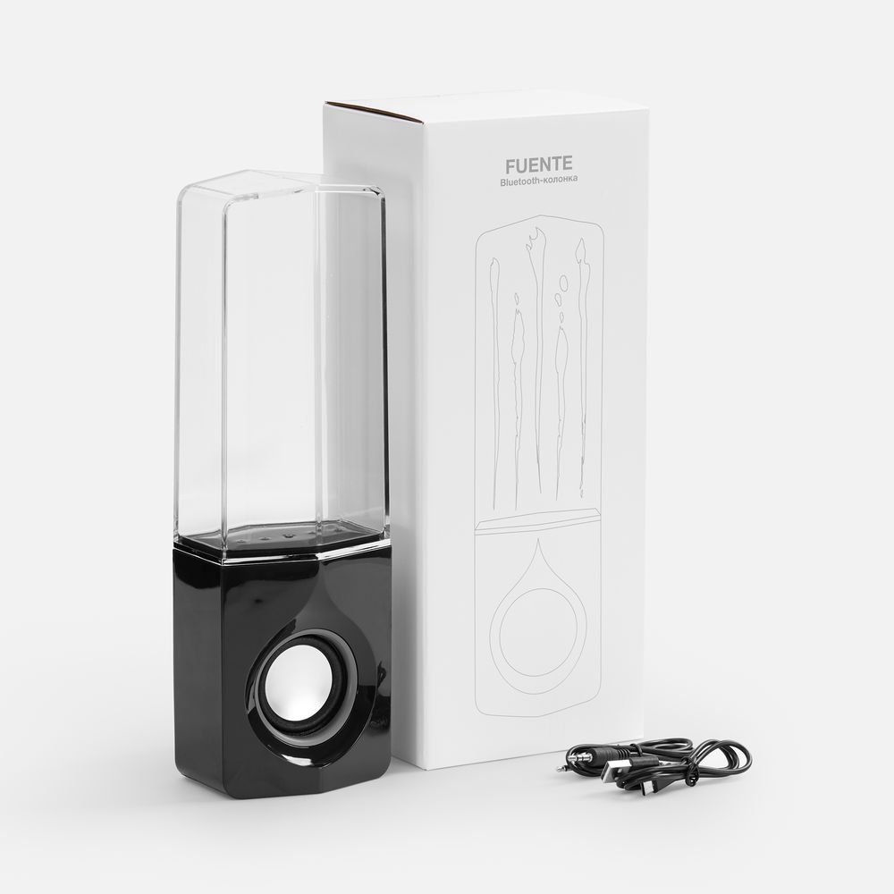 Bluetooth-колонка с поющим фонтаном Fuente, черная — изображение 6