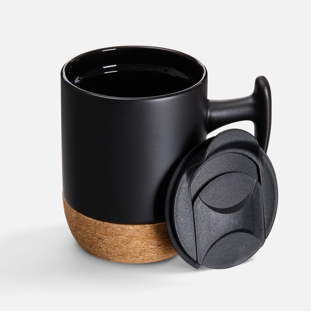 Кружка Corky Grip, черная — изображение 3