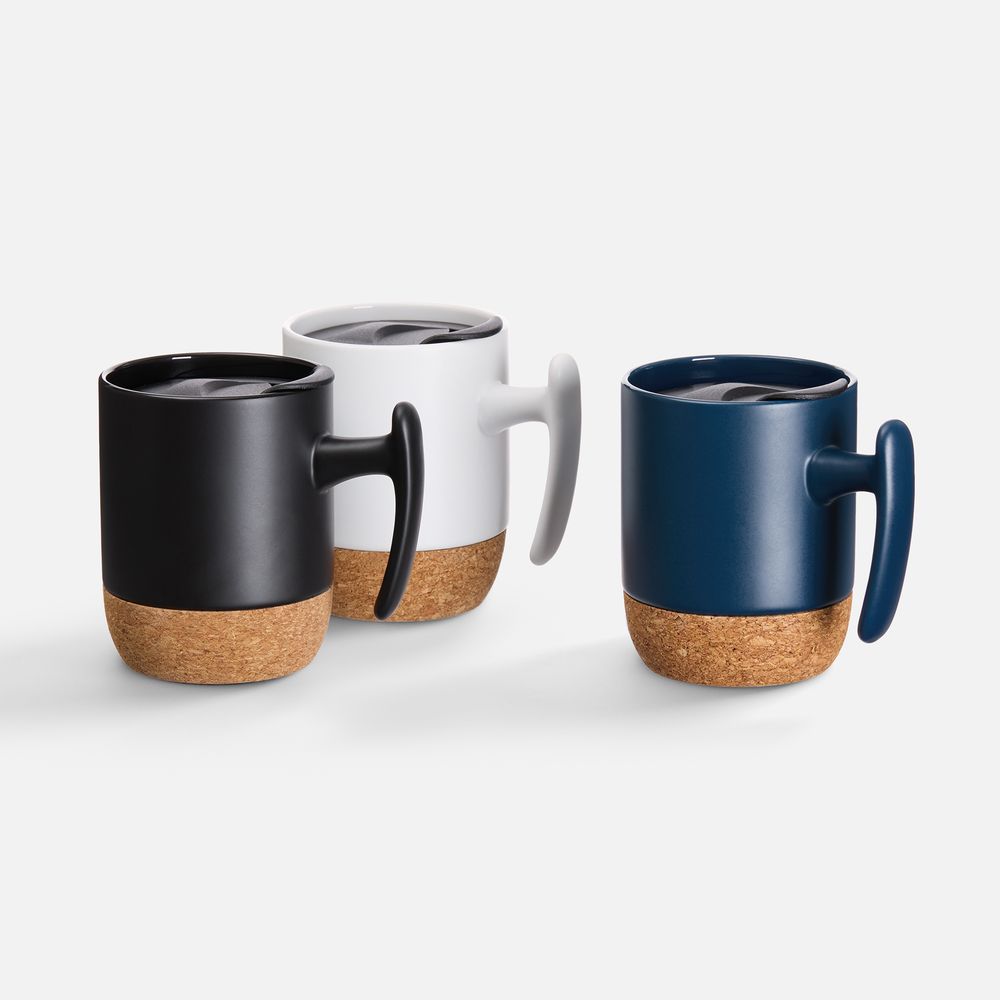 Кружка Corky Grip, черная — изображение 5