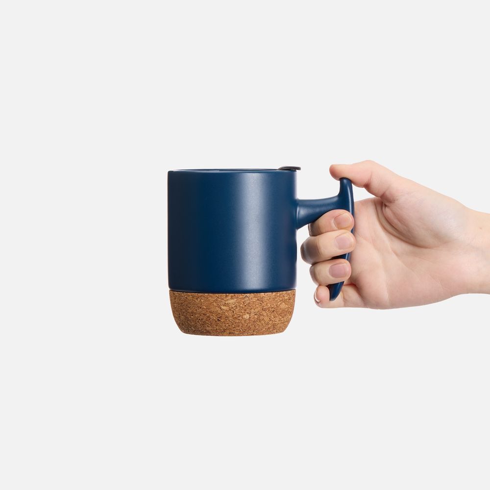 Кружка Corky Grip, синяя — изображение 4