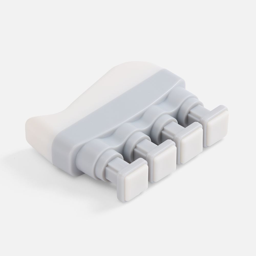 Эспандер кистевой FingerTap, серый с белым — изображение 4