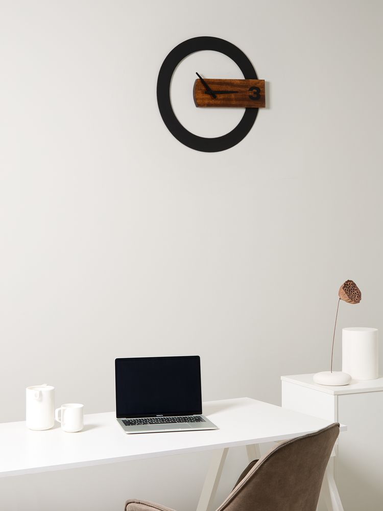 Часы TimeLord, черные с коричневым — изображение 8