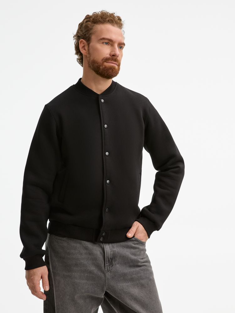 Бомбер унисекс AtmosWear, черный — изображение 16