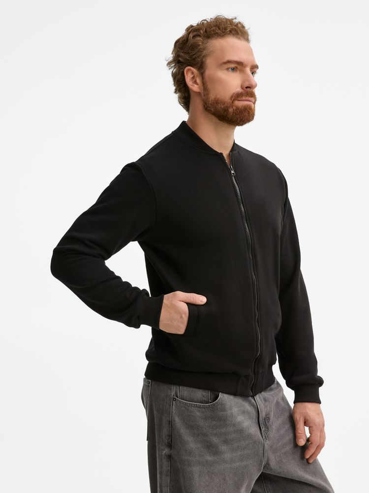 Бомбер унисекс Townie, черный — изображение 16