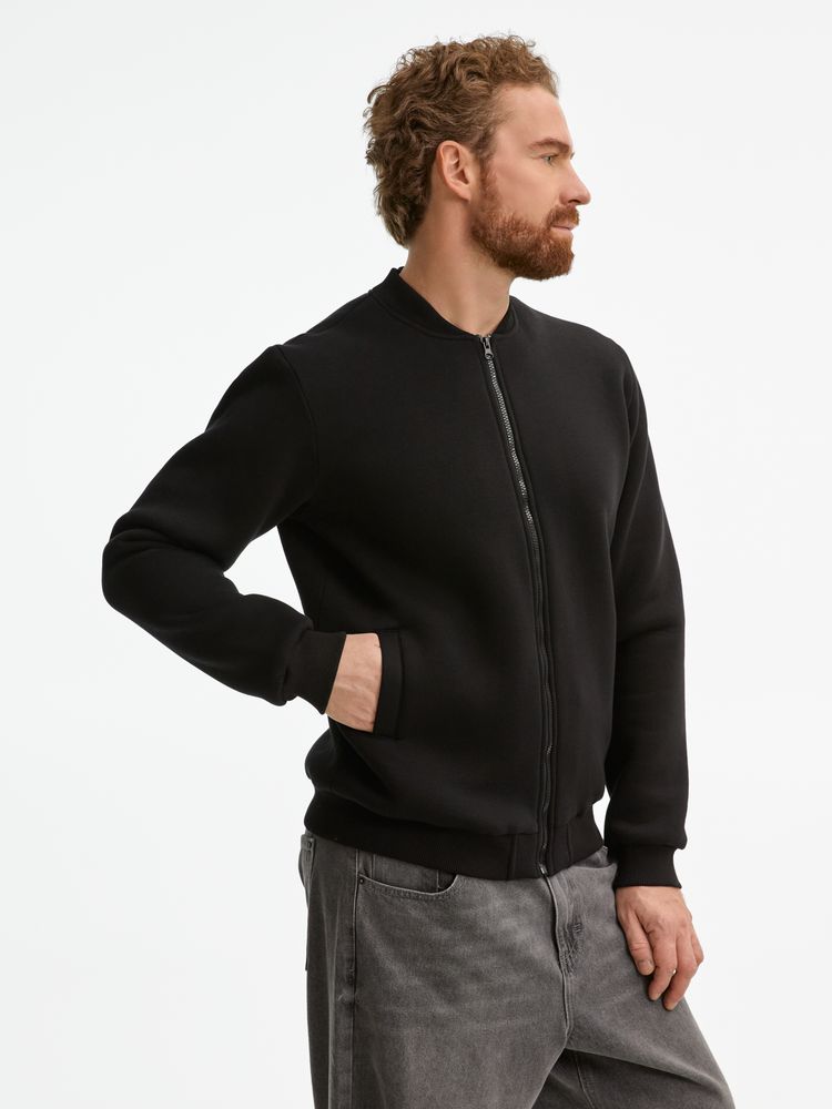 Бомбер унисекс Estado, черный — изображение 17