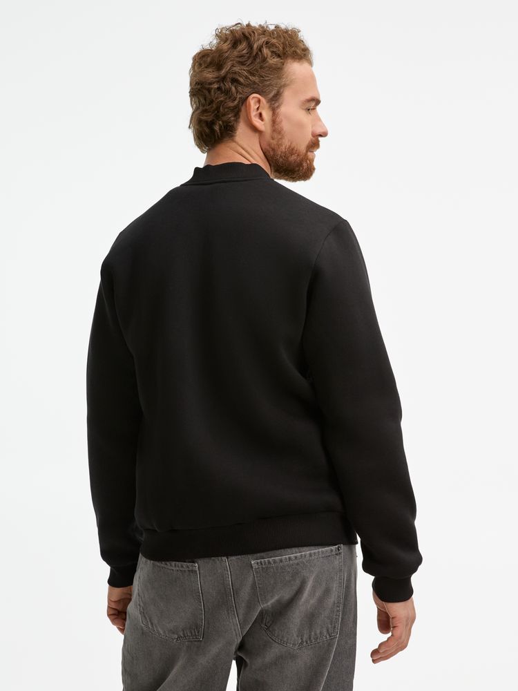 Бомбер унисекс Estado, черный — изображение 18