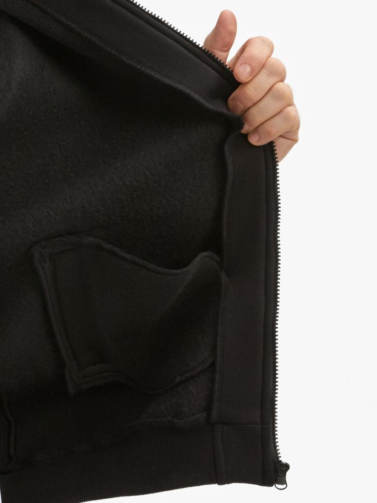 Бомбер унисекс Estado, черный — изображение 19