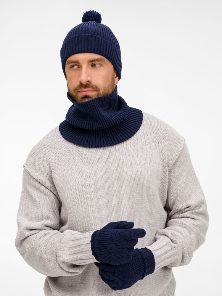 Перчатки Catch Match, темно-синие — изображение 5