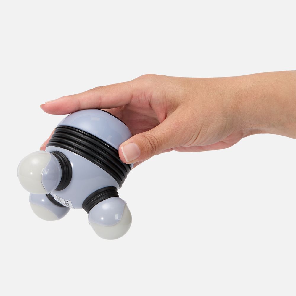 Ручной вибромассажер Spacy, серый с черным — изображение 4