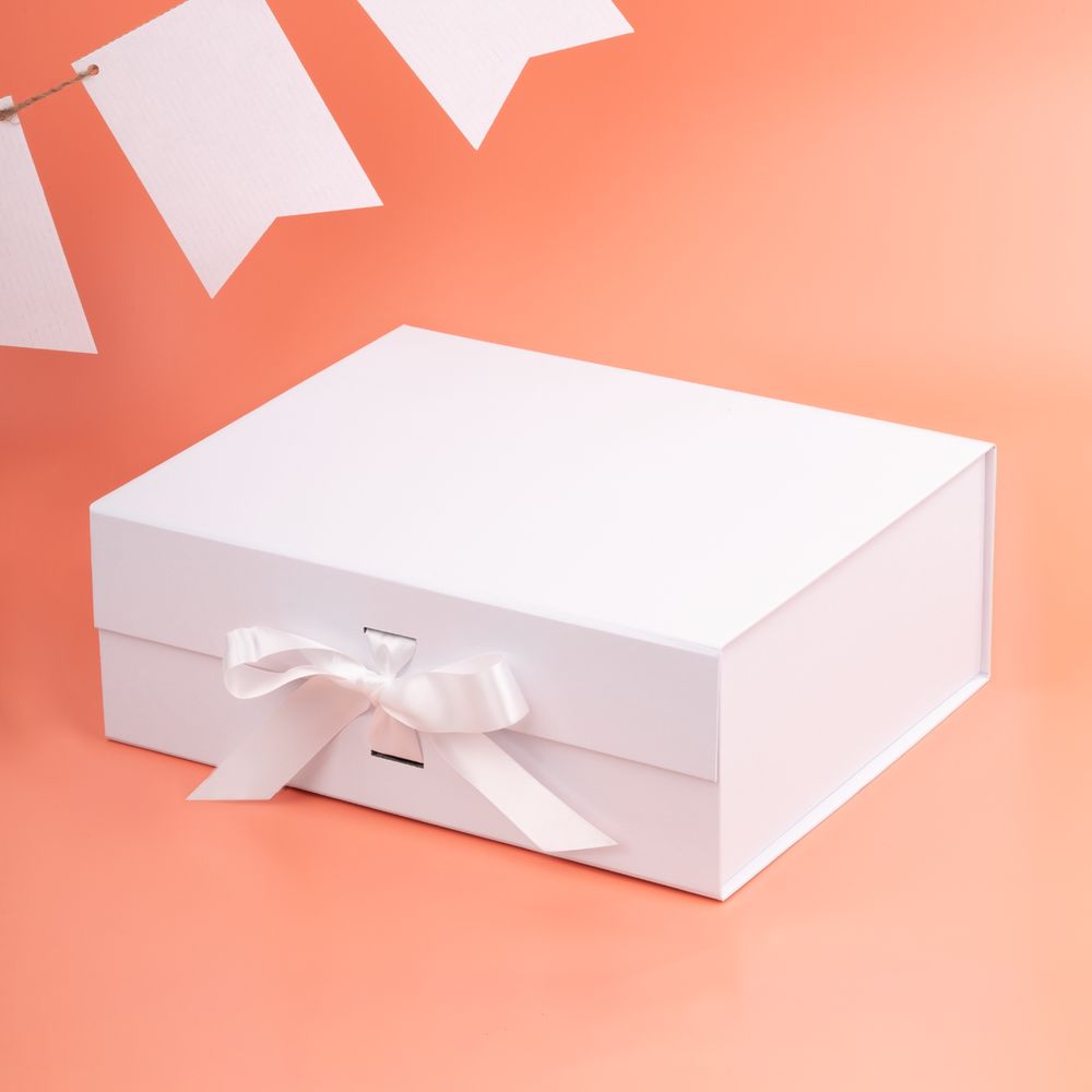 Коробка складная Rusetti, M, белая — изображение 6