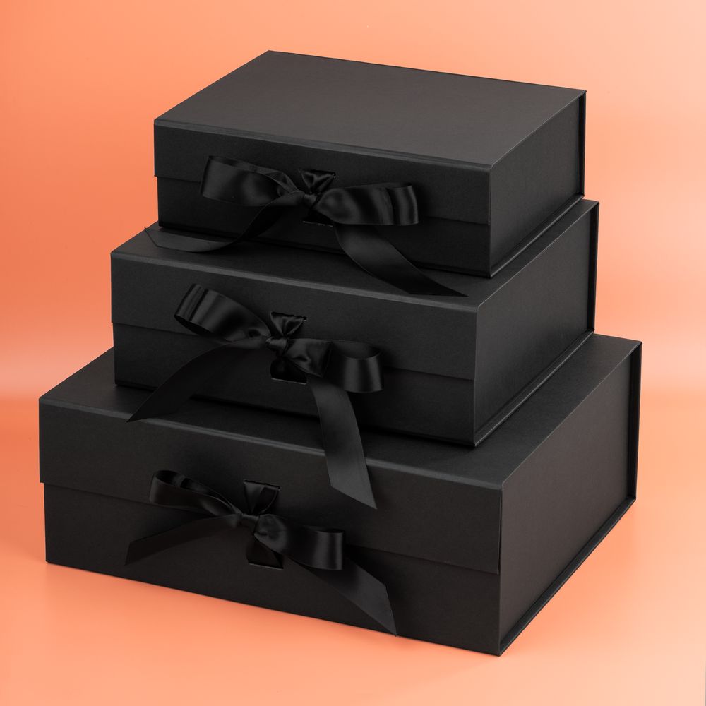 Коробка складная Rusetti, L, черная — изображение 9