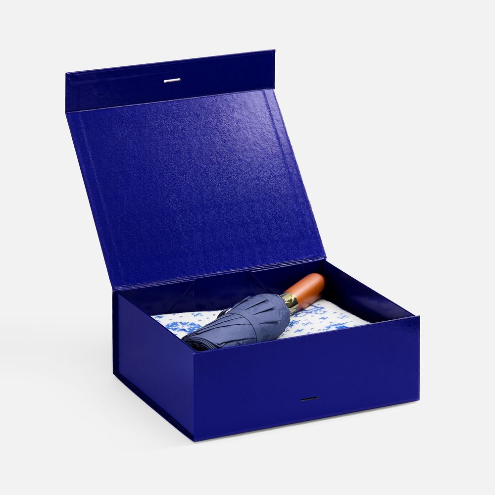 Коробка складная Rusetti, L, синяя — изображение 4
