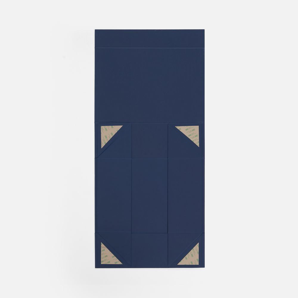 Коробка складная Quadra Fold, темно-синяя — изображение 7