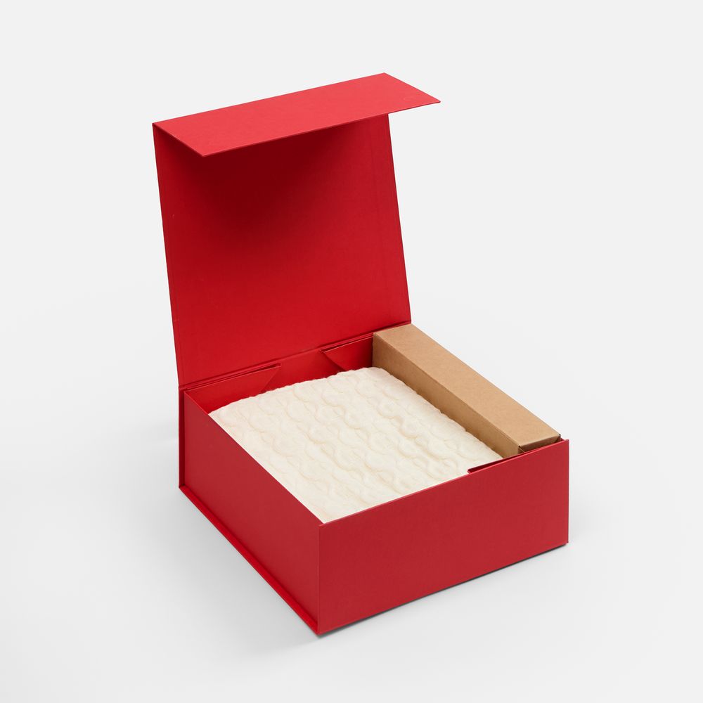 Коробка складная Quadra Fold, красная — изображение 5