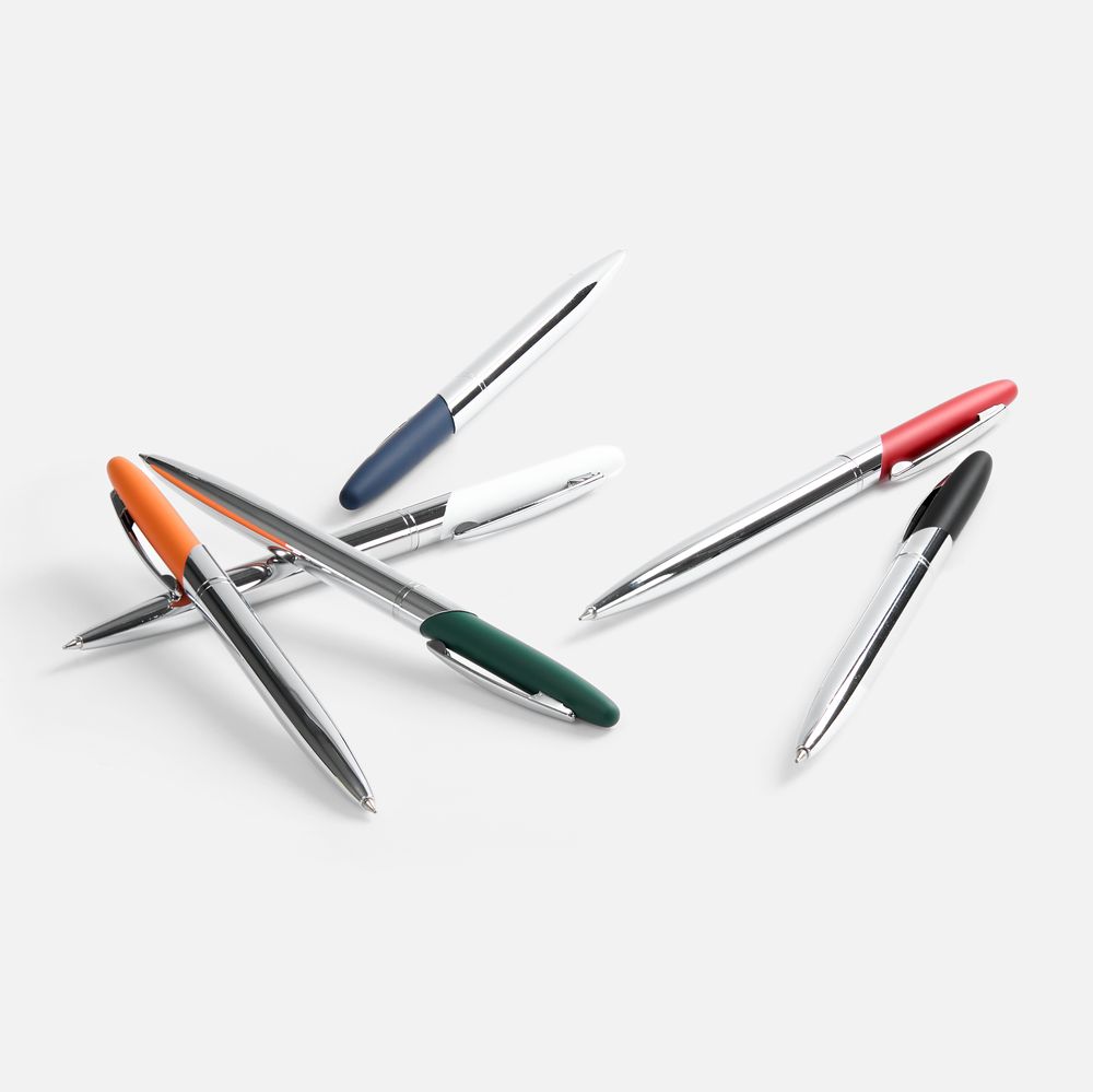 Ручка шариковая Dagger Soft Touch, белая — изображение 6