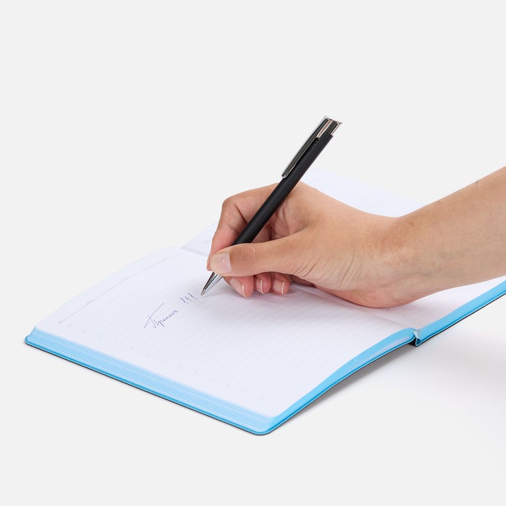 Ручка шариковая Stork, черная — изображение 4