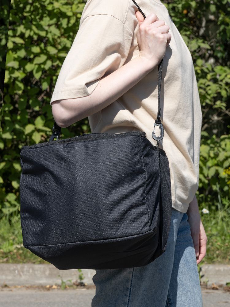 Органайзер в багажник с сумкой-холодильником Arranger, черный с серым — изображение 12