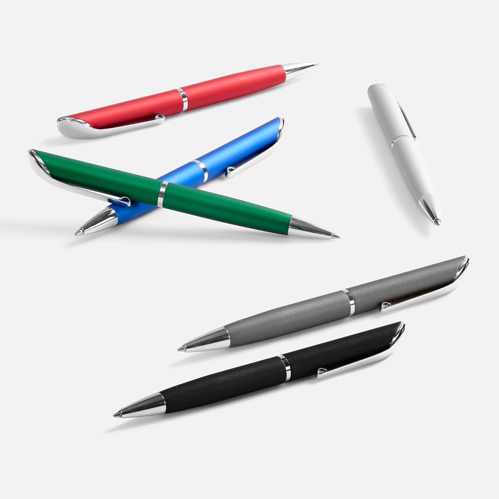 Ручка шариковая Glide, зеленая — изображение 6