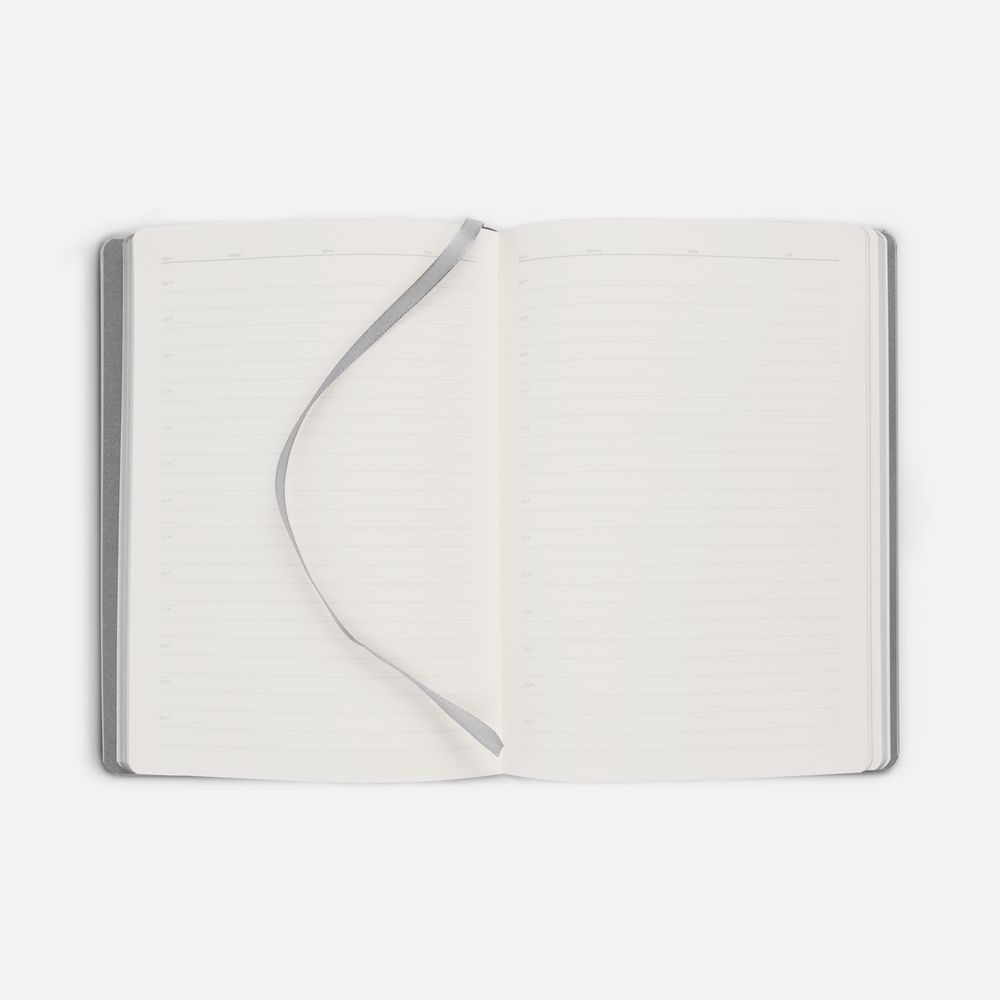 Ежедневник Shall, недатированный, серый — изображение 6