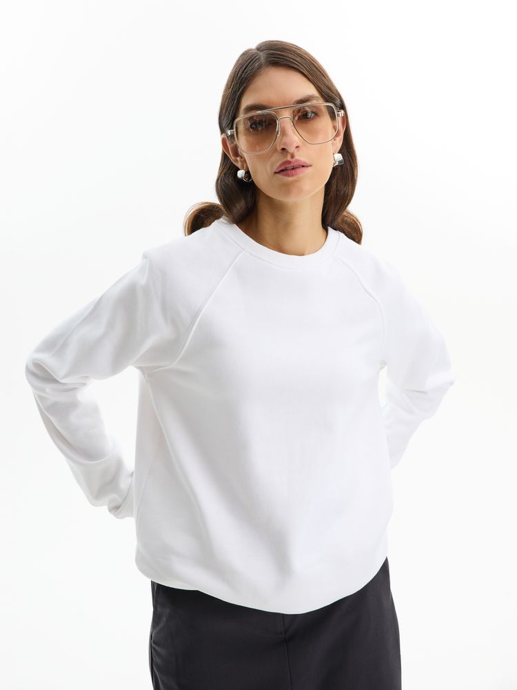 Свитшот унисекс Space, белый — изображение 5