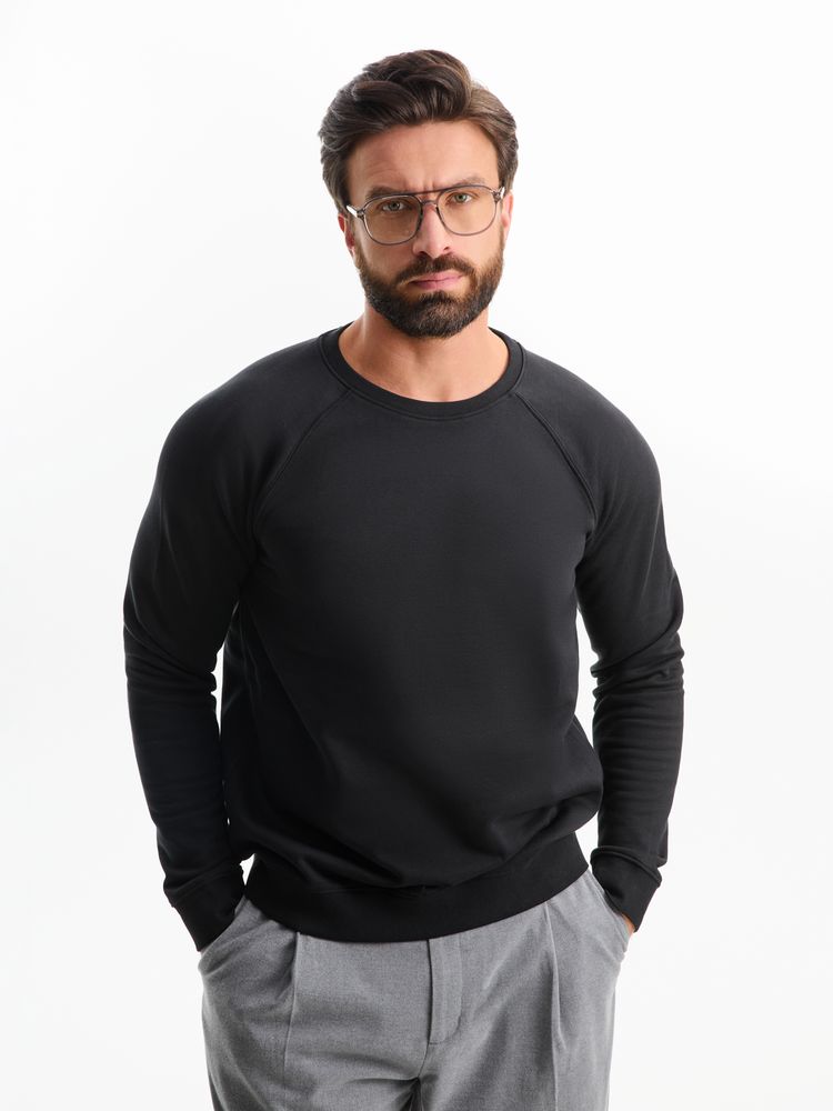 Свитшот унисекс Space, черный — изображение 5