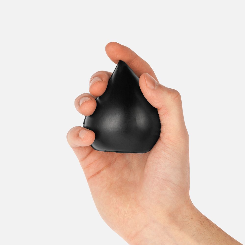 Антистресс «Капля», черный — изображение 4