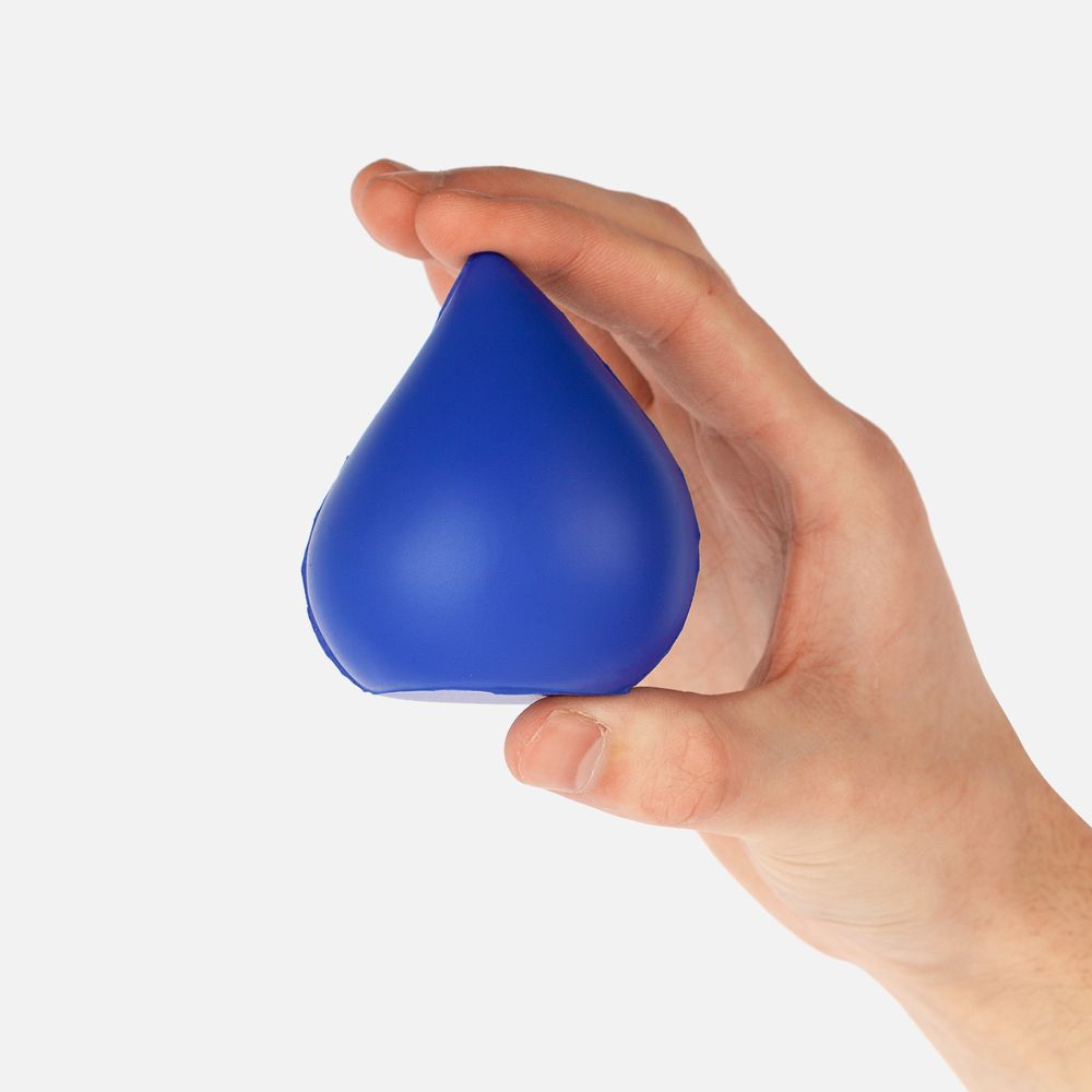 Антистресс «Капля», синий — изображение 3