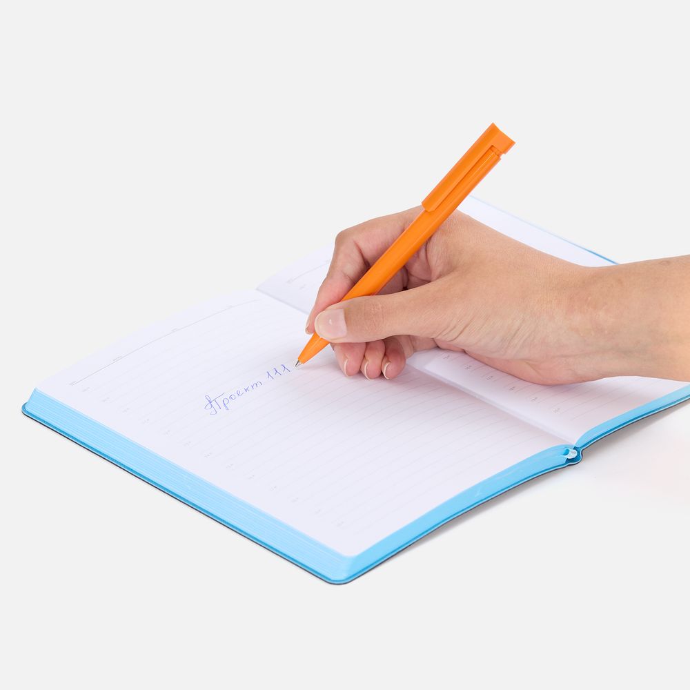 Ручка шариковая Liberty Polished, оранжевая — изображение 5