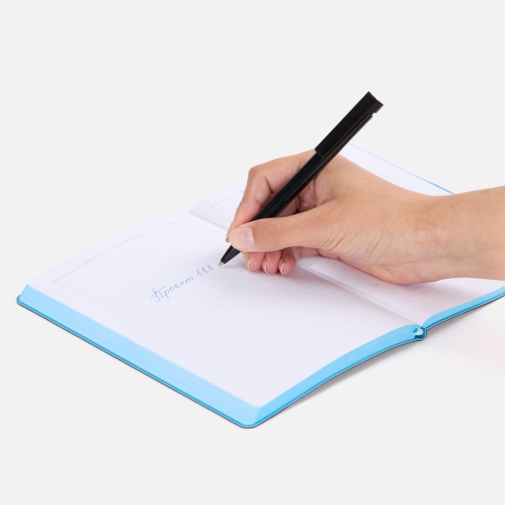 Ручка шариковая Liberty Polished, черная — изображение 5