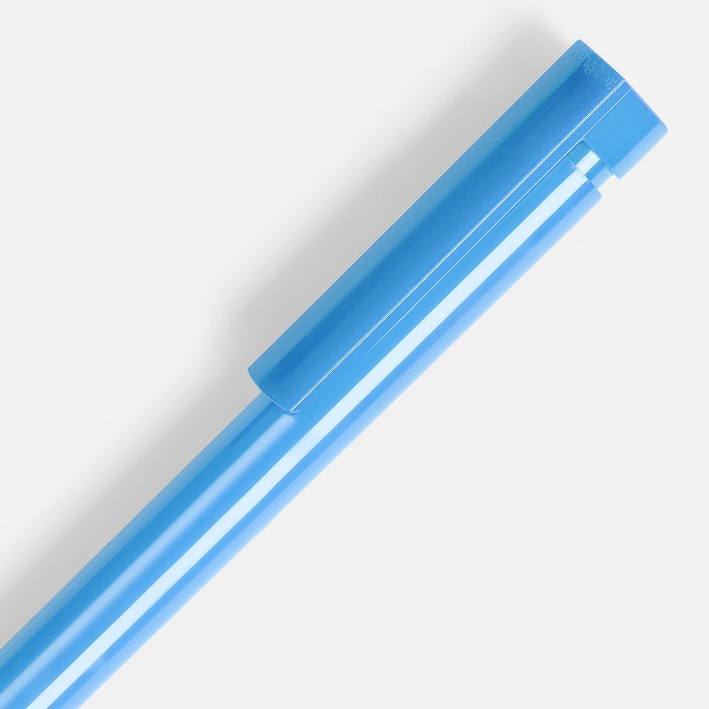 Ручка шариковая Liberty Polished, голубая — изображение 4