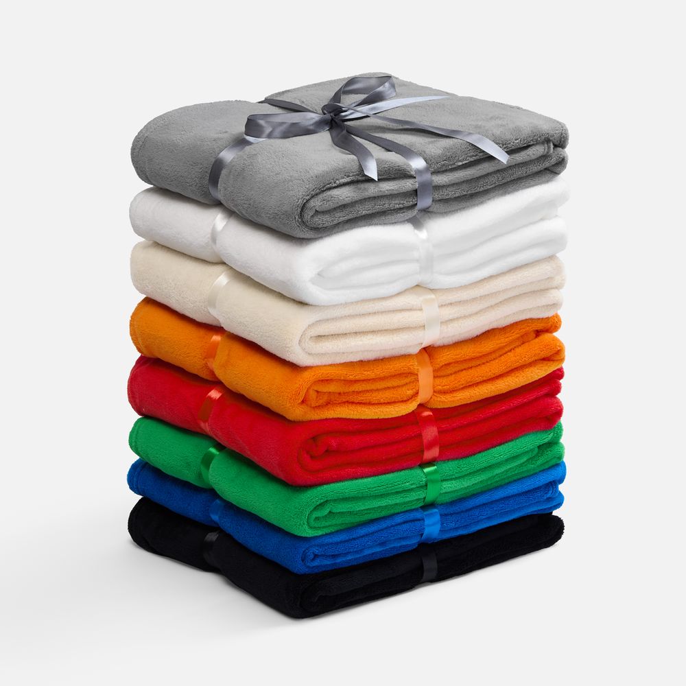 Плед Plush, черный — изображение 7