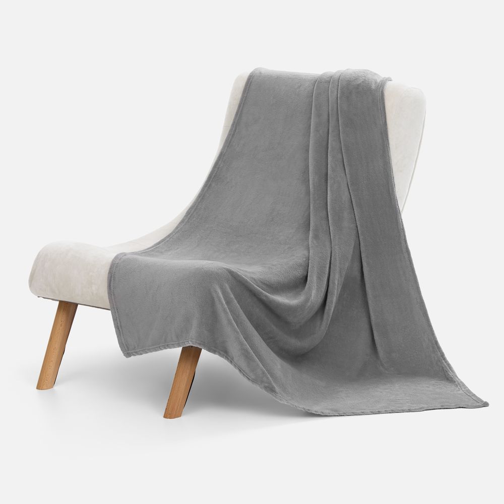 Плед Plush, серый — изображение 6