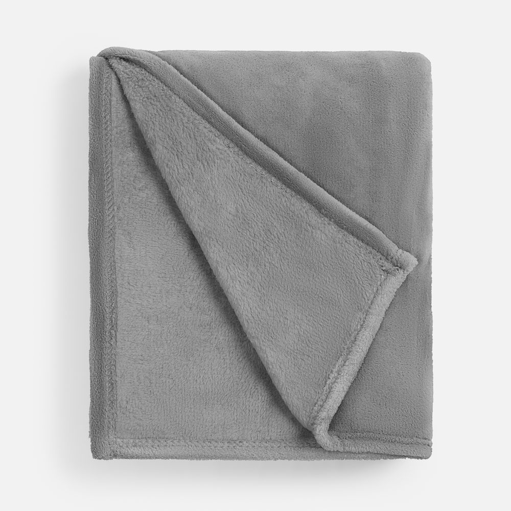 Плед Plush, серый — изображение 3