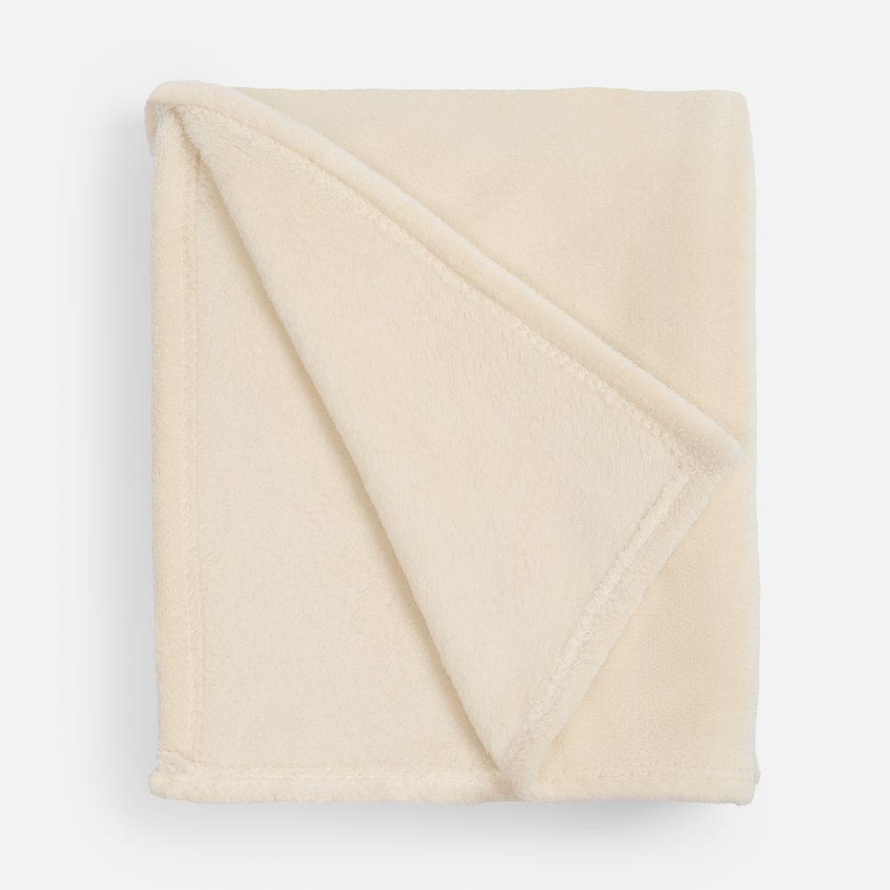 Плед Plush, бежевый — изображение 3