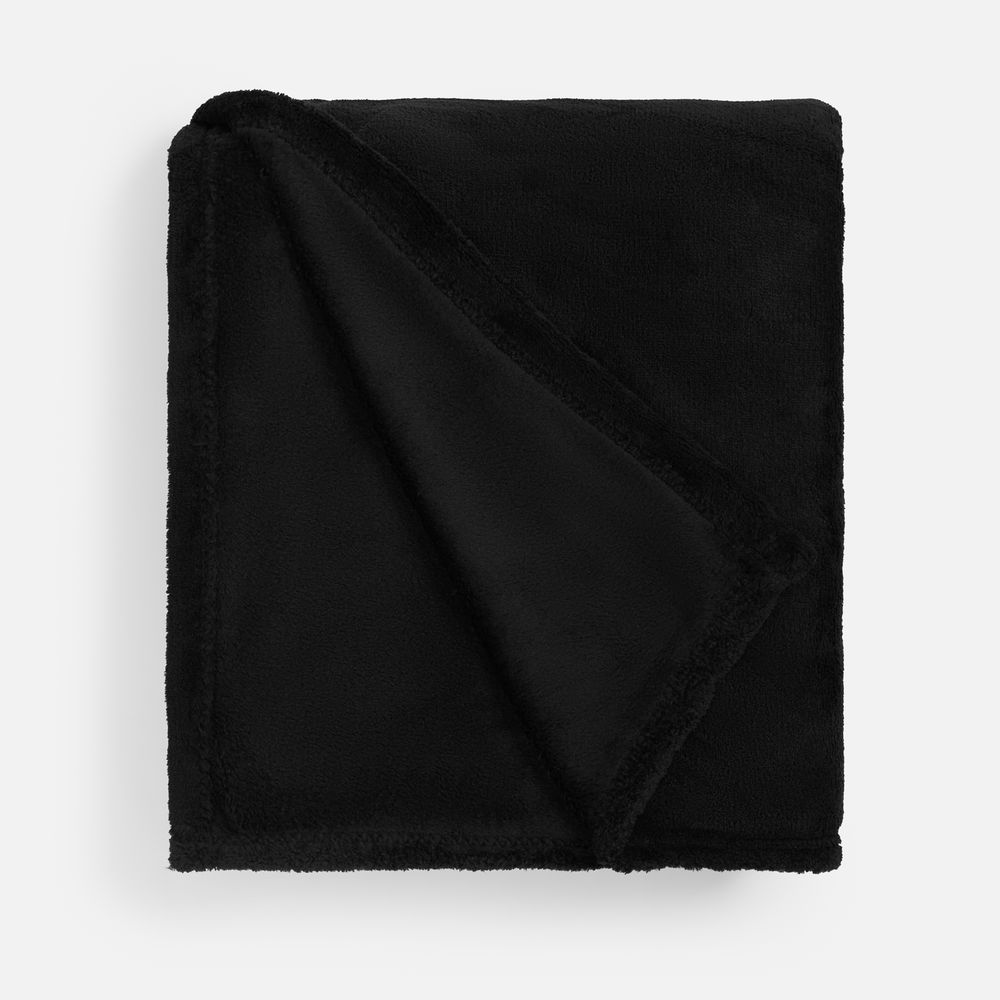 Плед Plush, черный — изображение 3