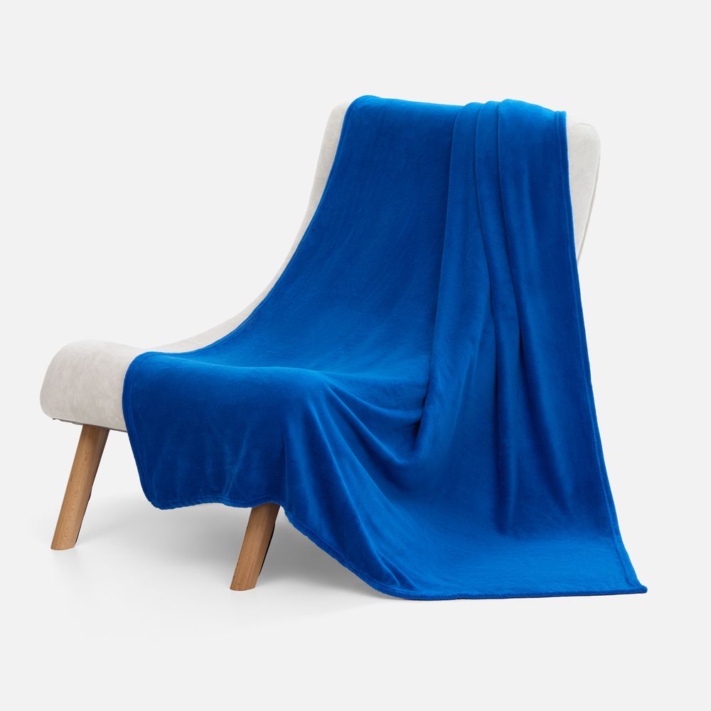 Плед Plush, синий — изображение 6