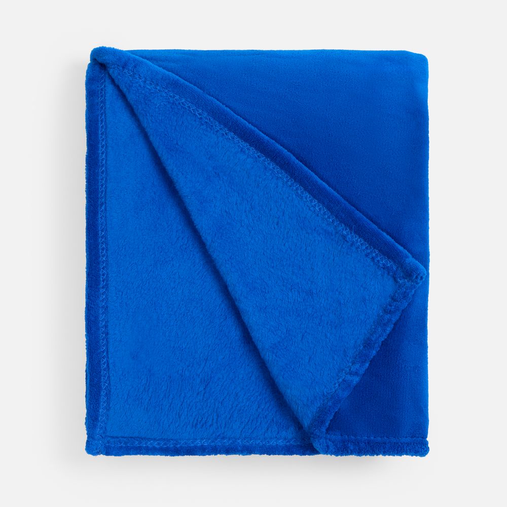 Плед Plush, синий — изображение 3