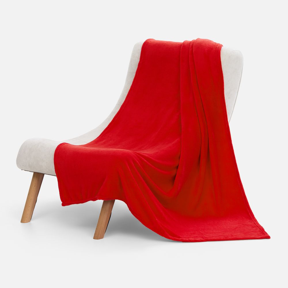 Плед Plush, красный — изображение 6