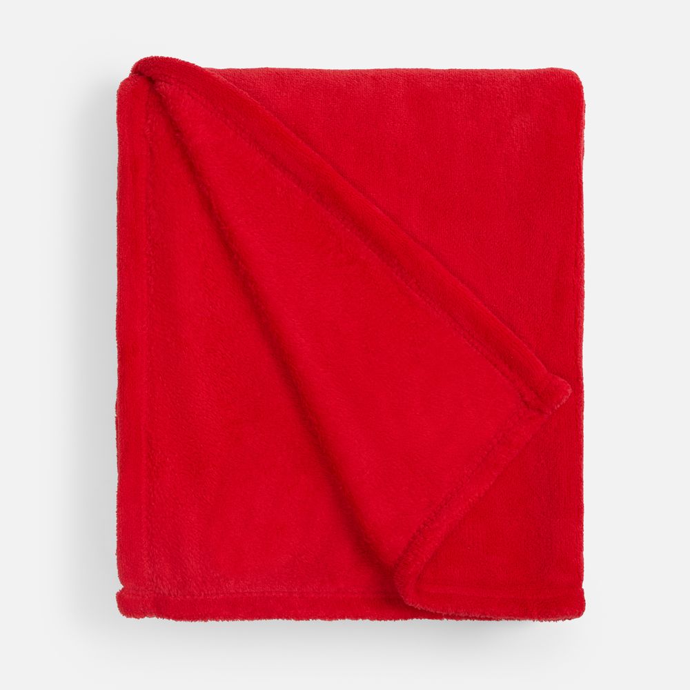 Плед Plush, красный — изображение 3