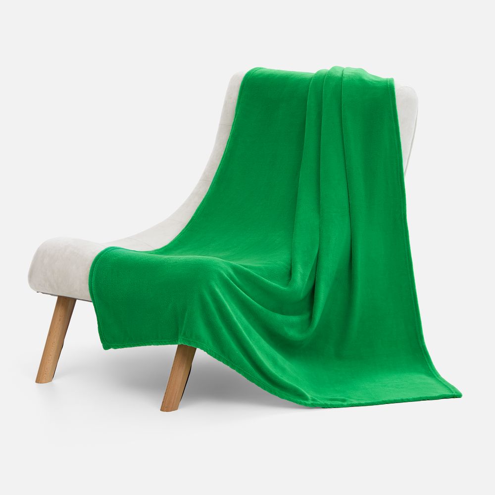 Плед Plush, зеленый — изображение 6