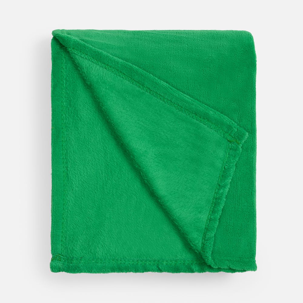 Плед Plush, зеленый — изображение 3